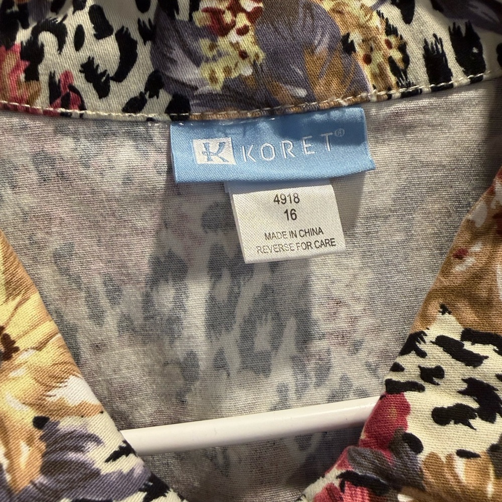 Koret Multicolor Patterned Jacket - image 3